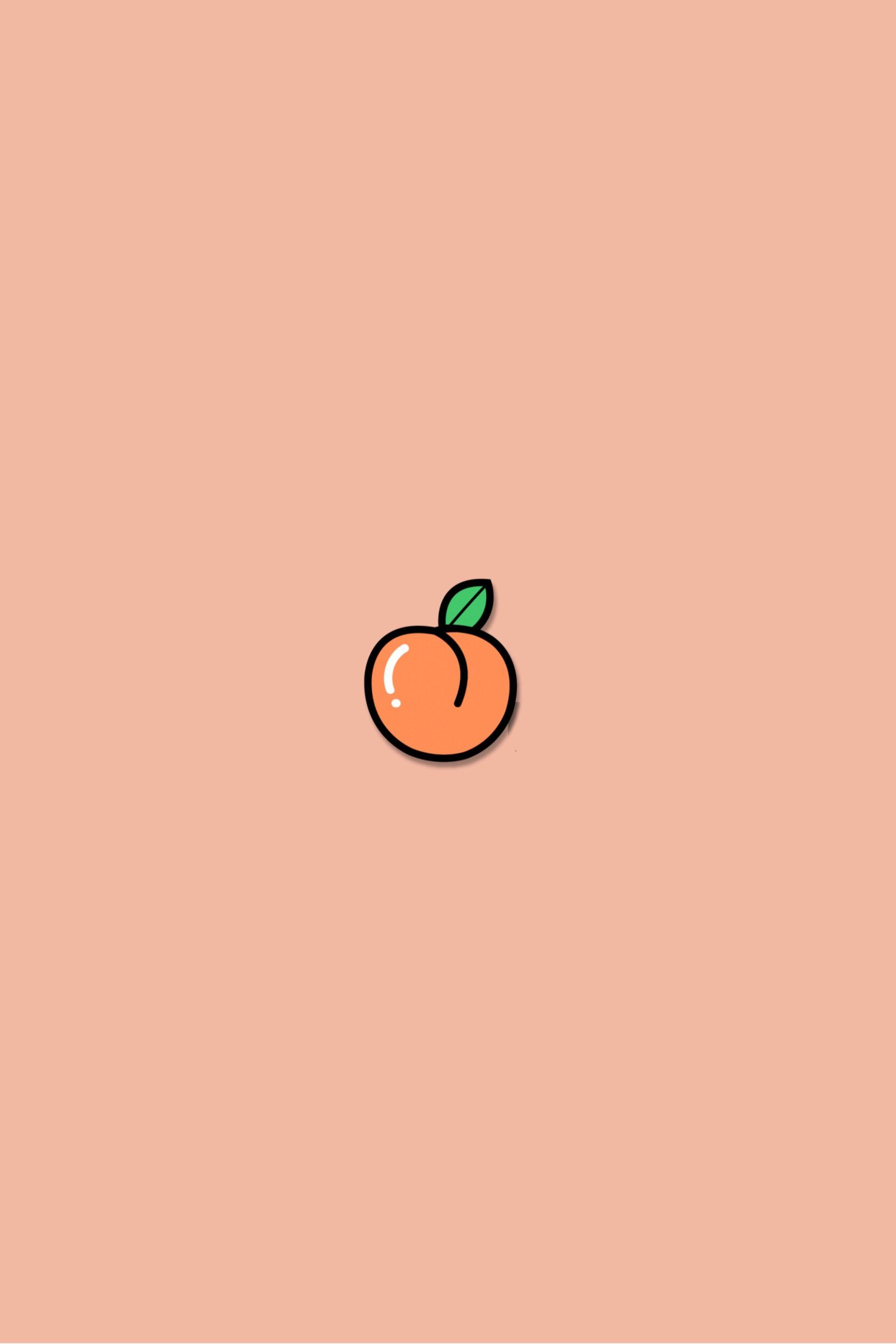 DRESS UP YOUR TECH  Peach wallpaper Orange aesthetic Just peachy