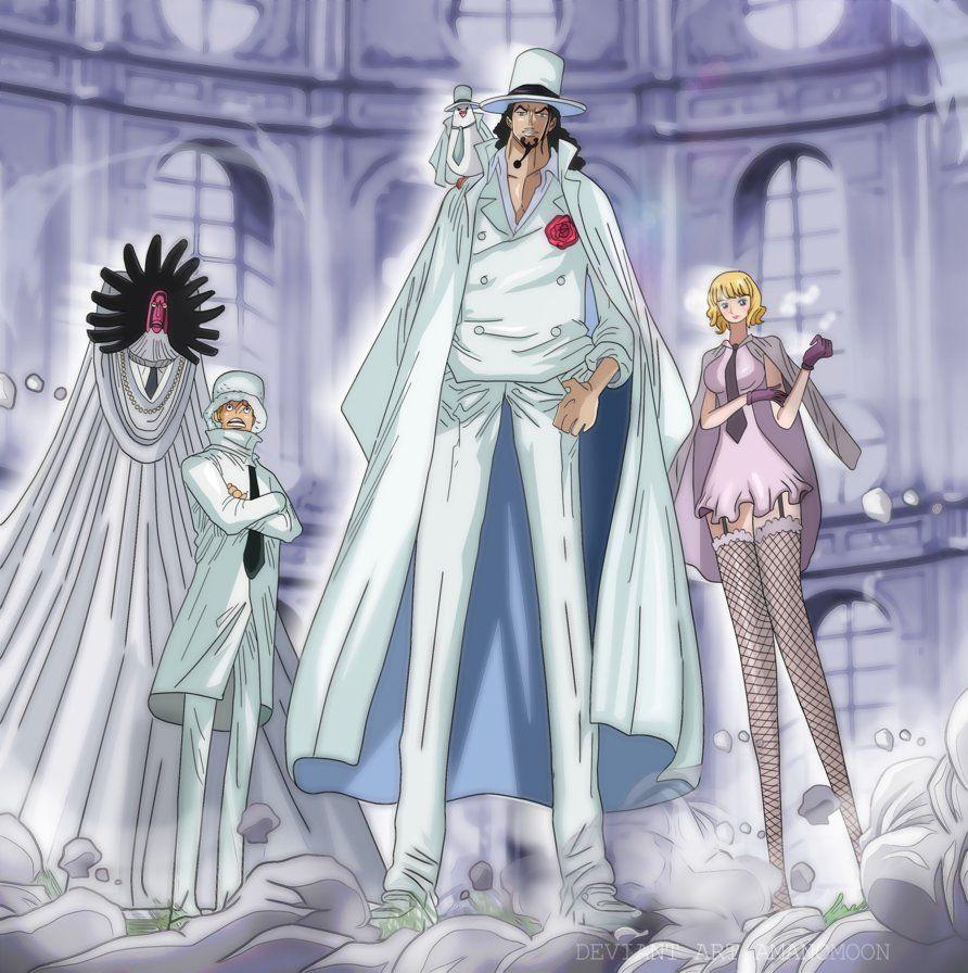892x896 One Piece Chapter 907 CP0 Rob Lucci Shanks Gorosei