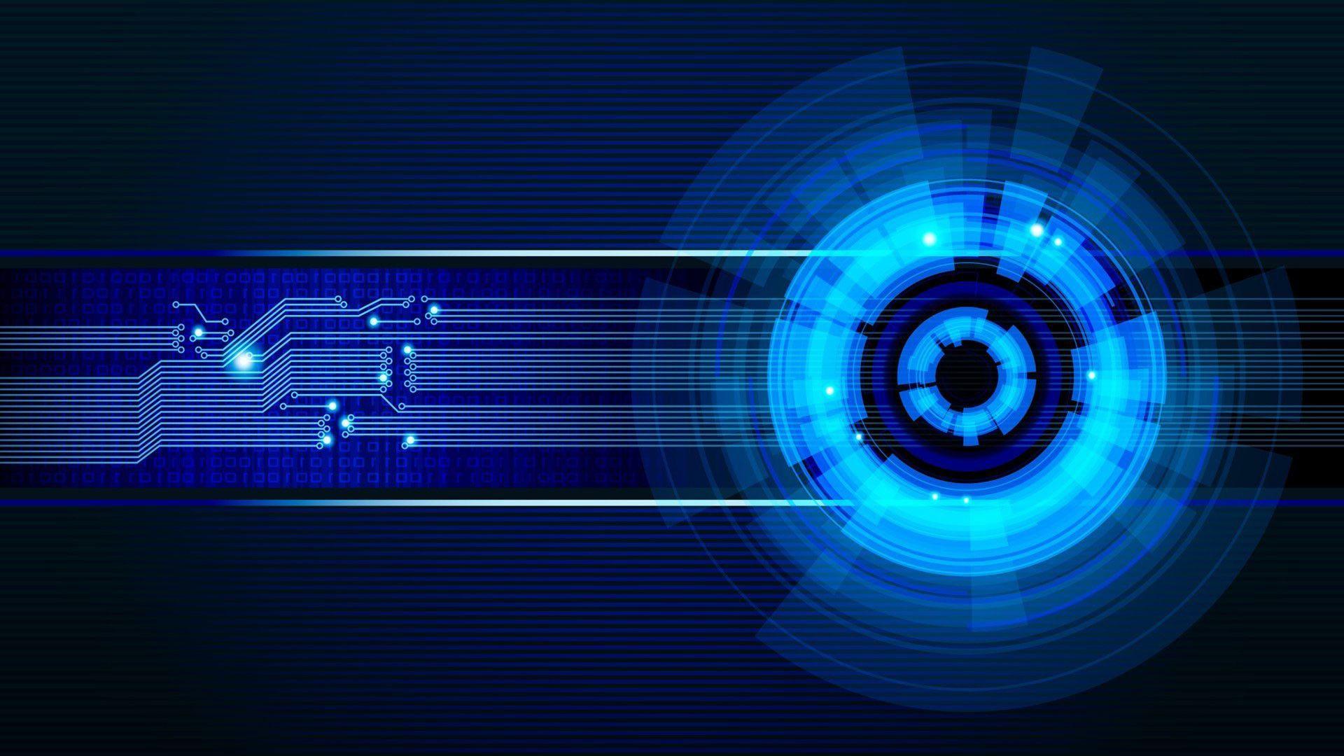 1920x1080 Fine Blue Circuit Board Wallpaper Image and Wiring