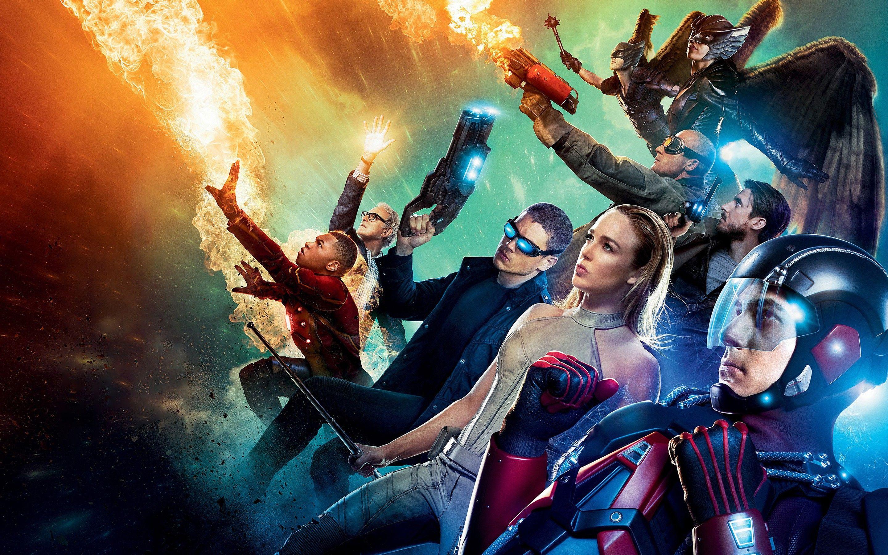 2880x1800 legends of tomorrow HD wallpaper, Background