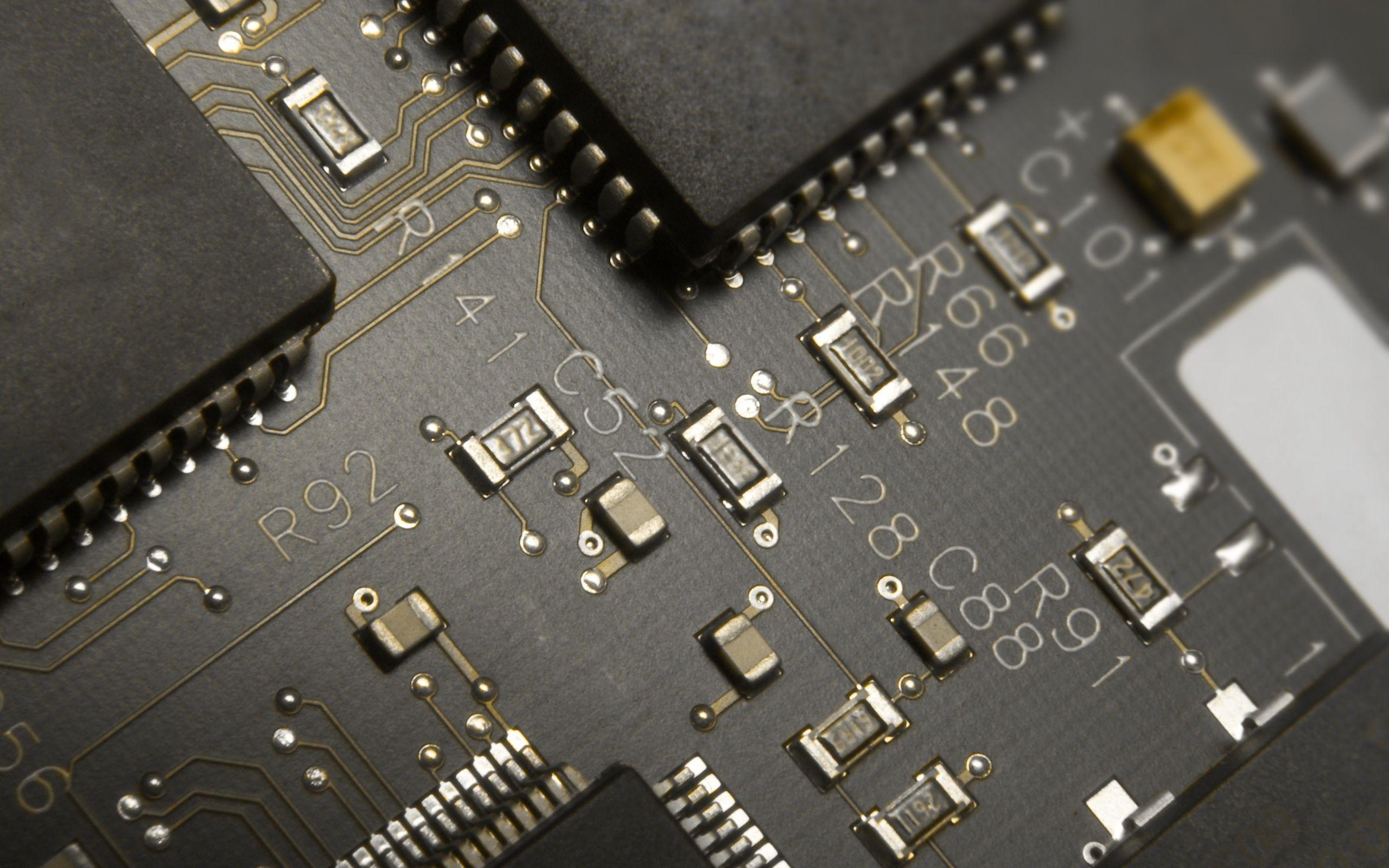 2560x1600 Electronic Circuit Wallpaper