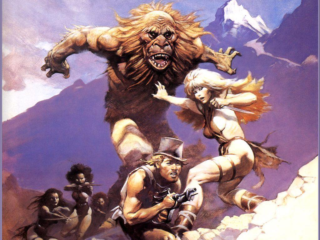 1024x768 Frank Frazetta Wallpaper. Frank frazetta, Art