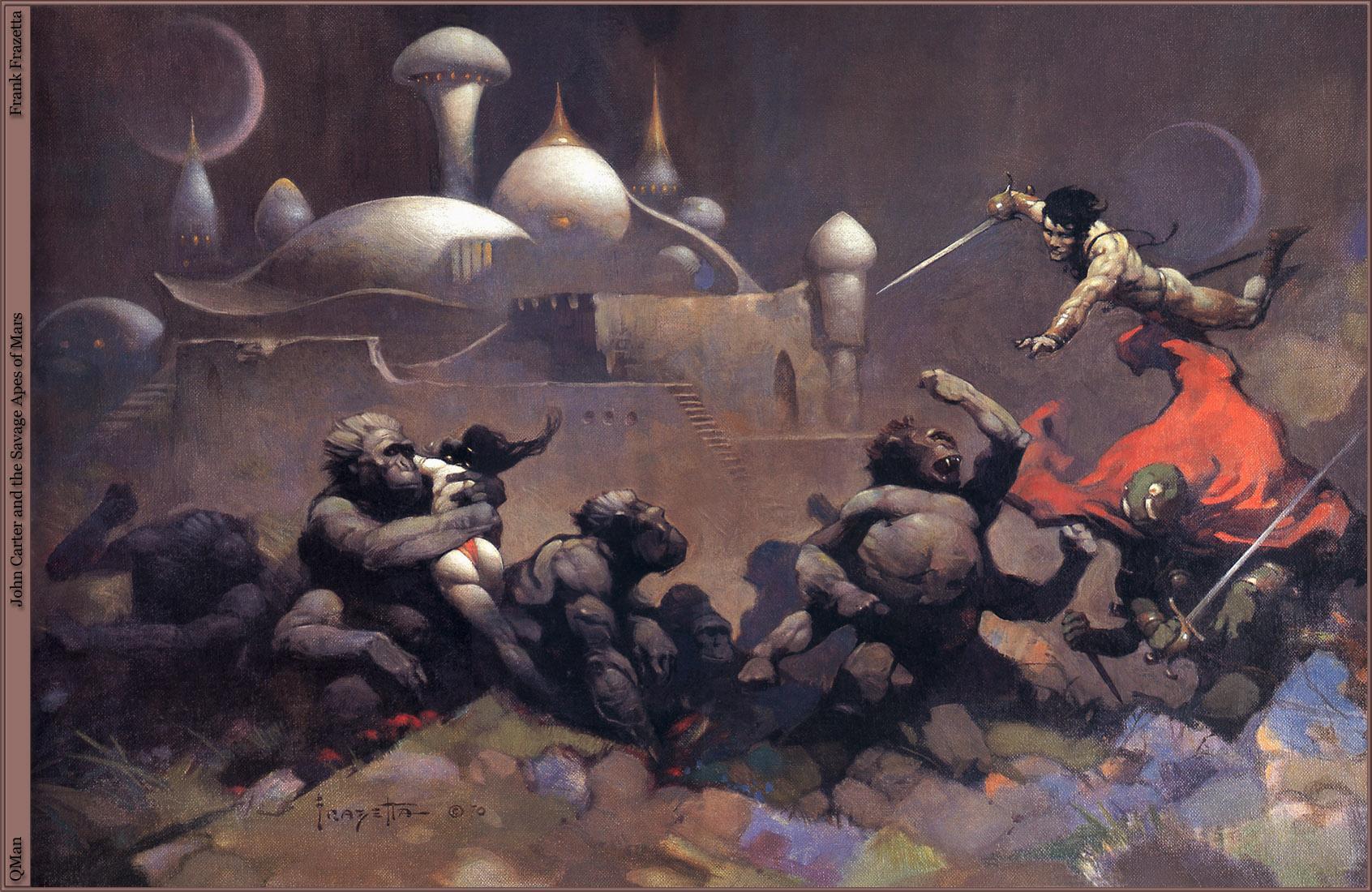 1692x1100 Frazetta Wallpaper