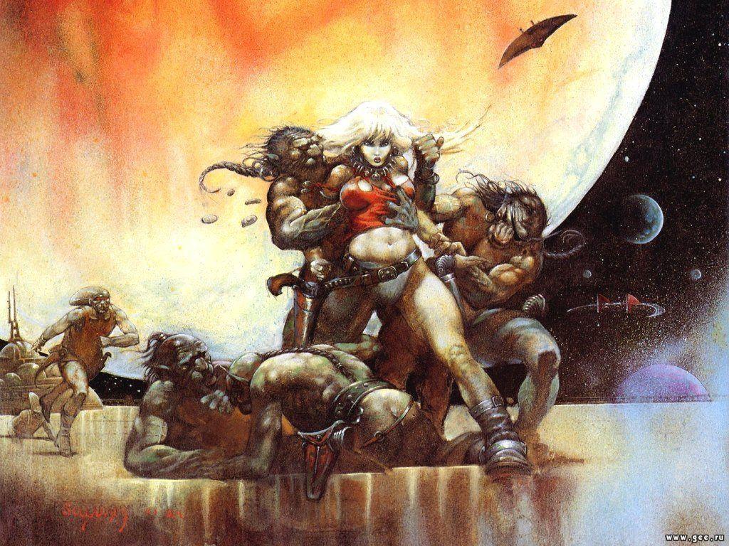 1024x768 Frank Frazetta wallpaper picture download