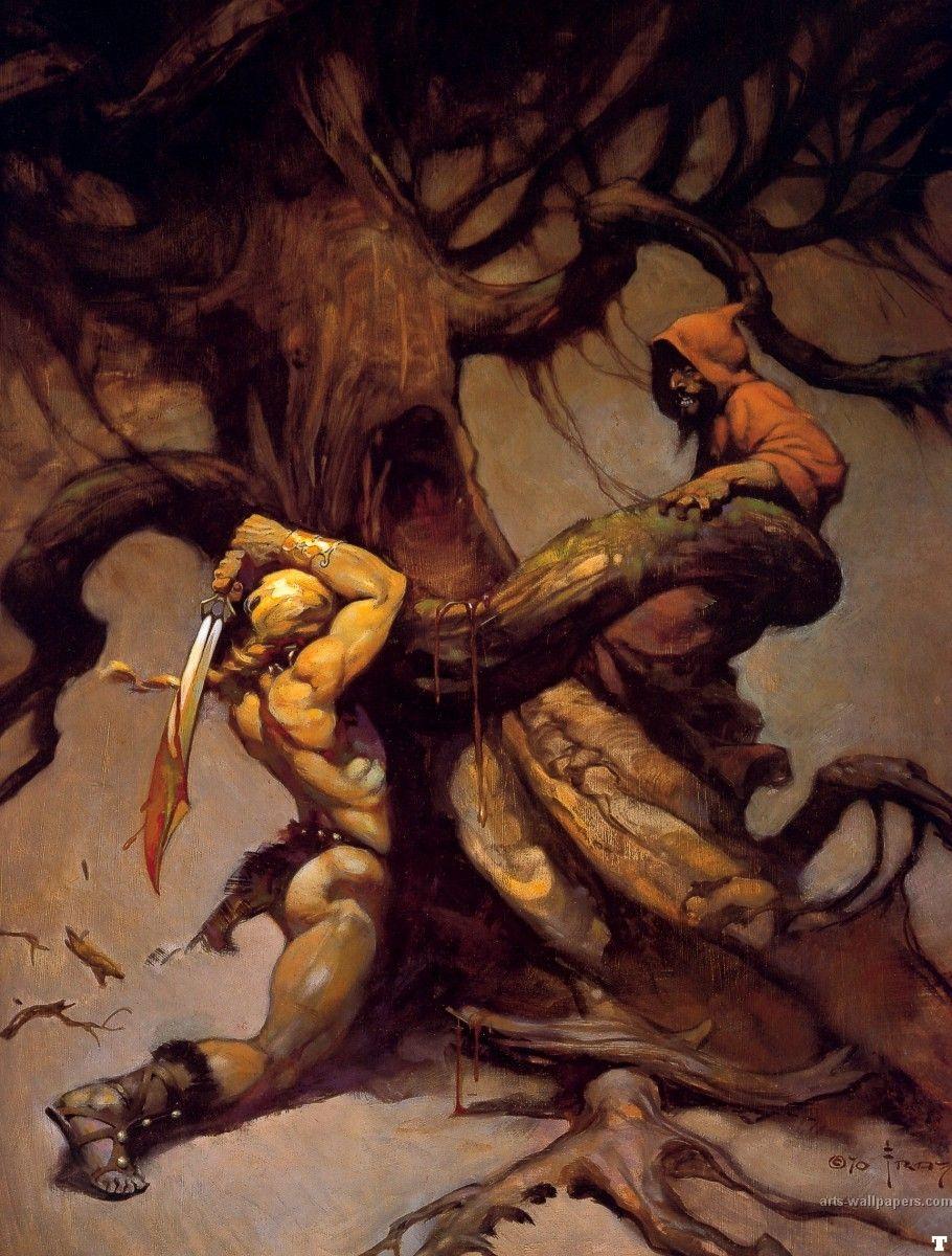 910x1200 Frank Frazetta Paintings