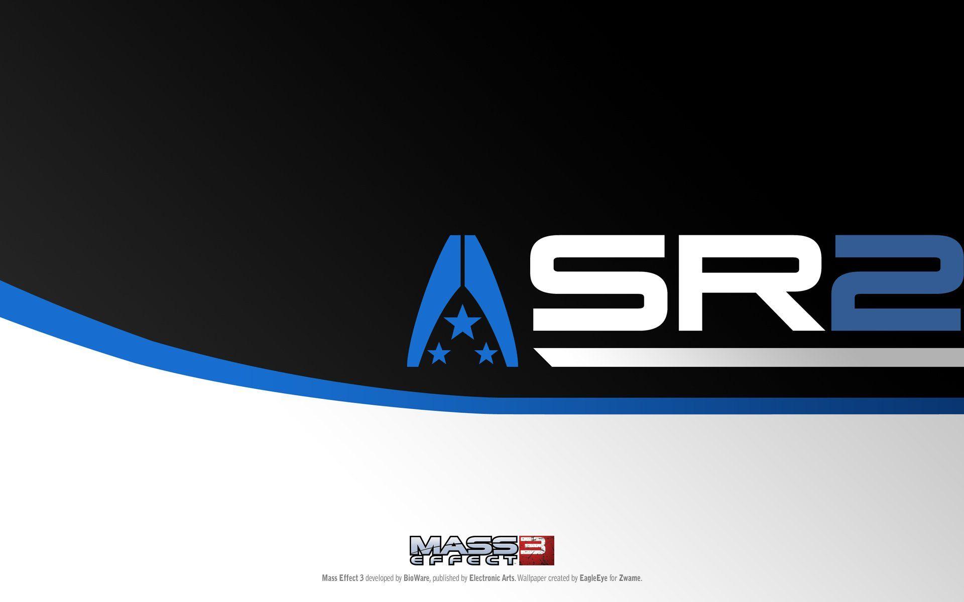 1920x1200 Mass Effect Alliance Logo