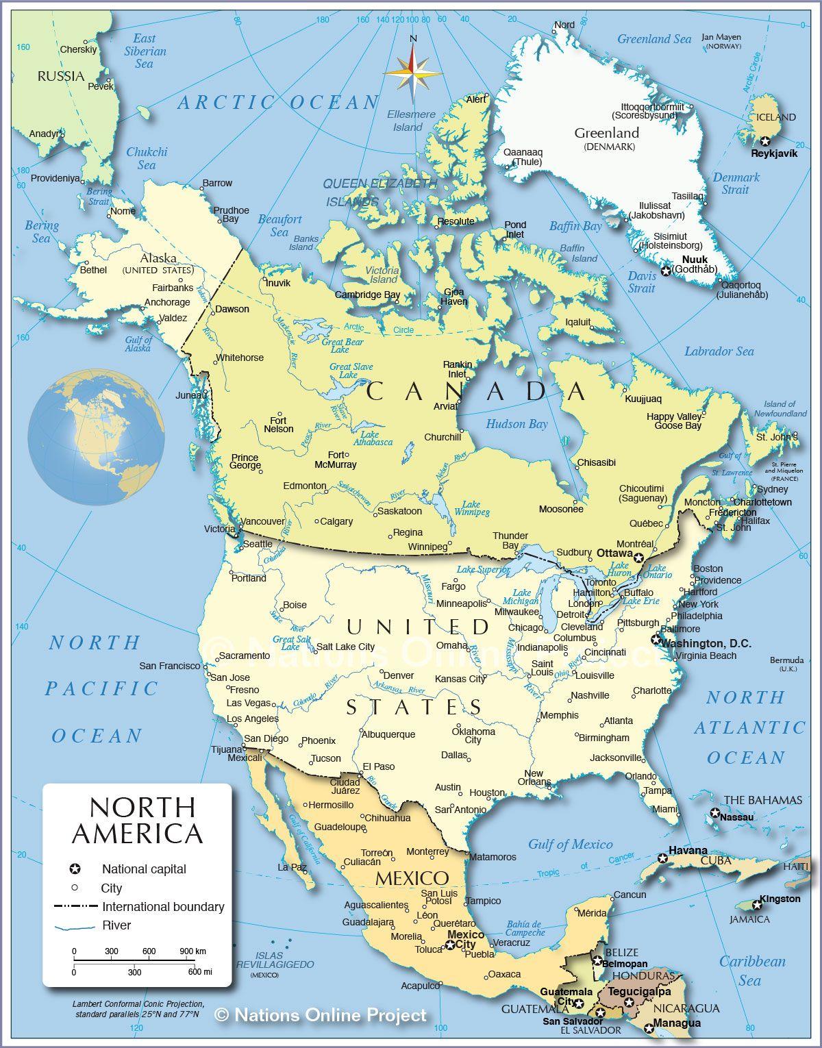 North America Map Wallpapers Top Free North America Map Backgrounds Wallpaperaccess 0157