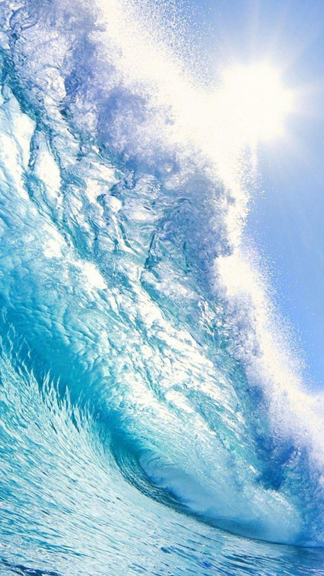 Blue Wave Wallpapers Top Free Blue Wave Backgrounds WallpaperAccess