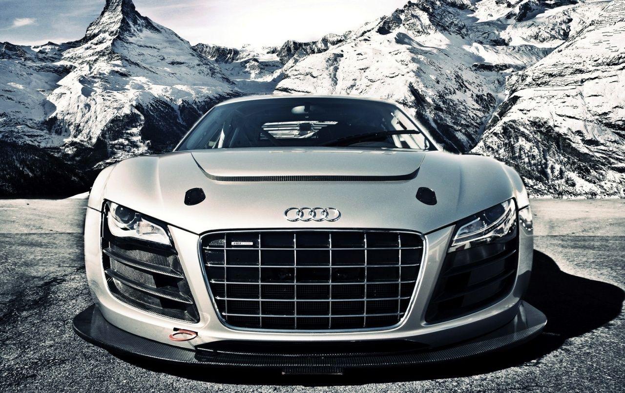 1280x804 Sliver Audi R8 GTR V10 Front wallpaper. Sliver Audi R8 GTR V10 Front
