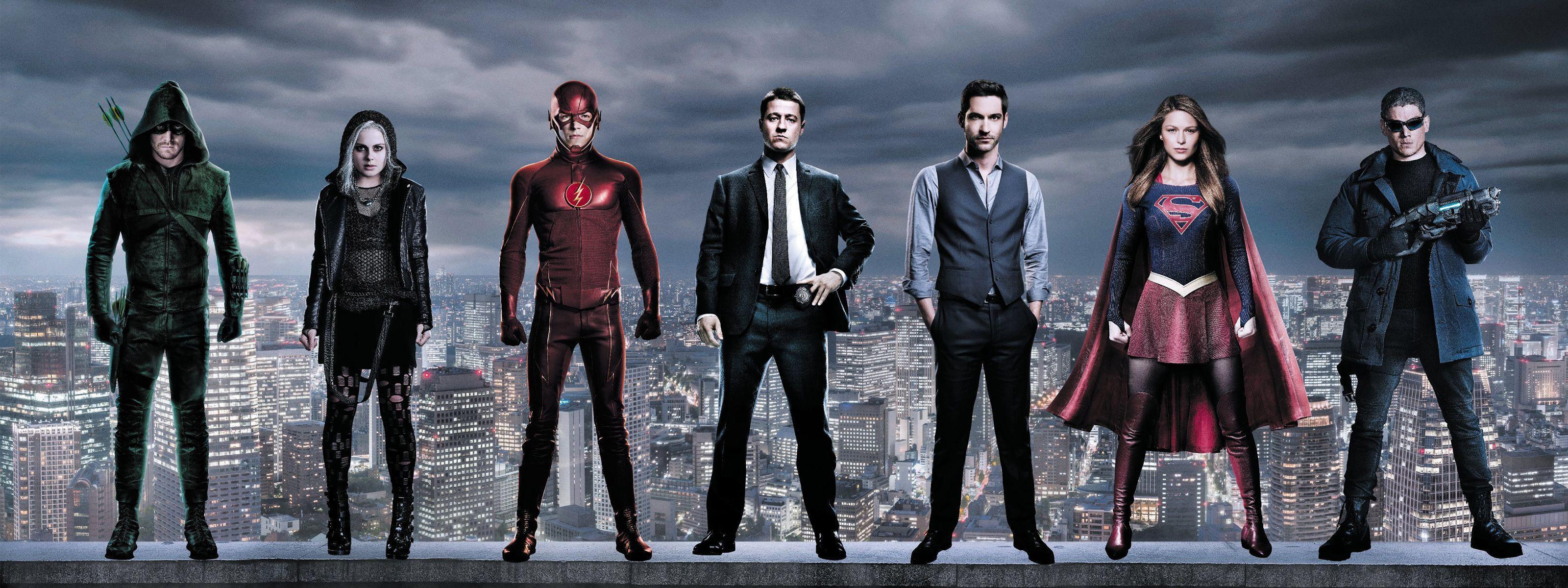 3200x1200 Legends Of Tomorrow Wallpaper