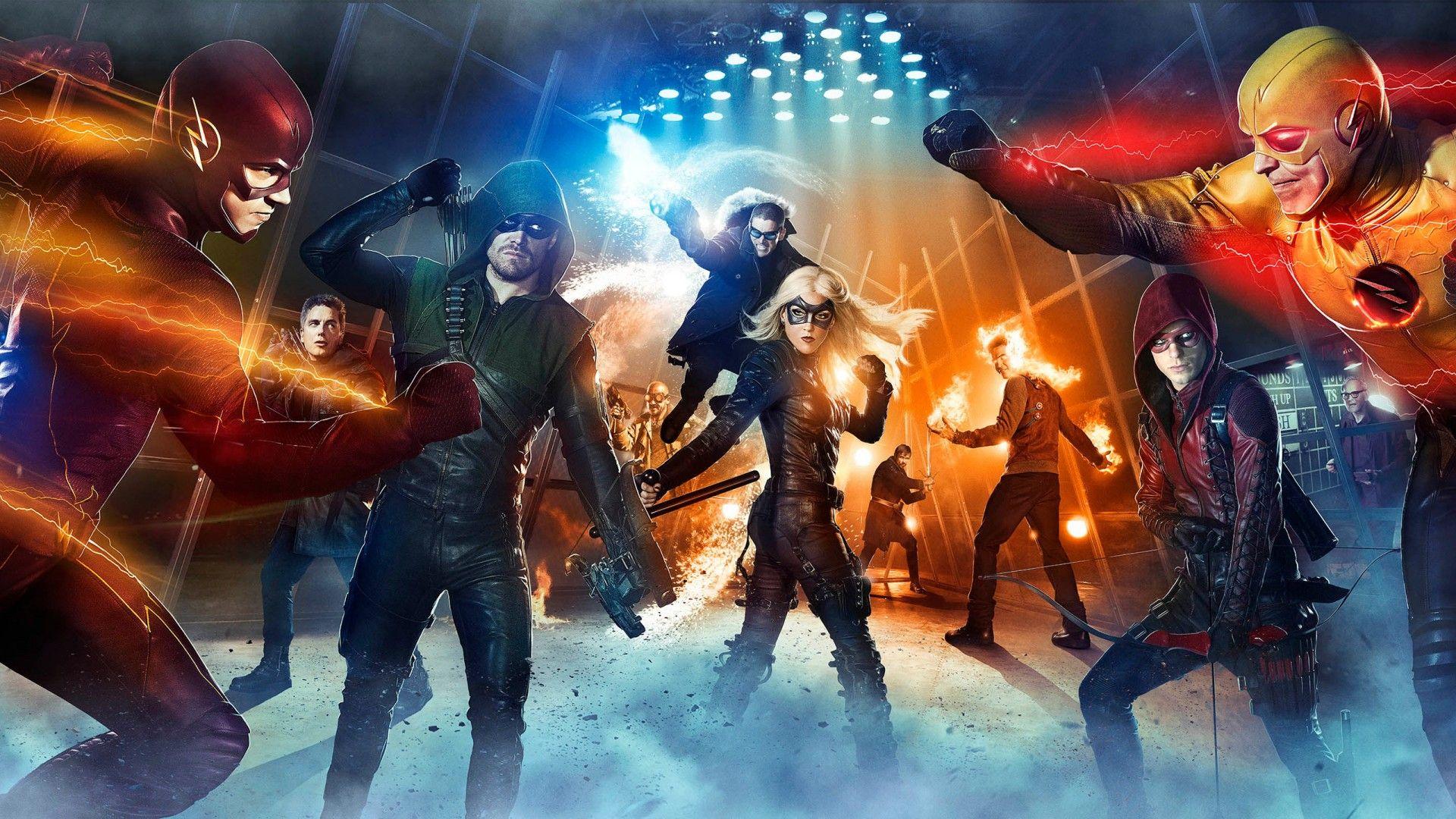 1920x1080 Legends of Tomorrow Arrow Flash Wallpaper