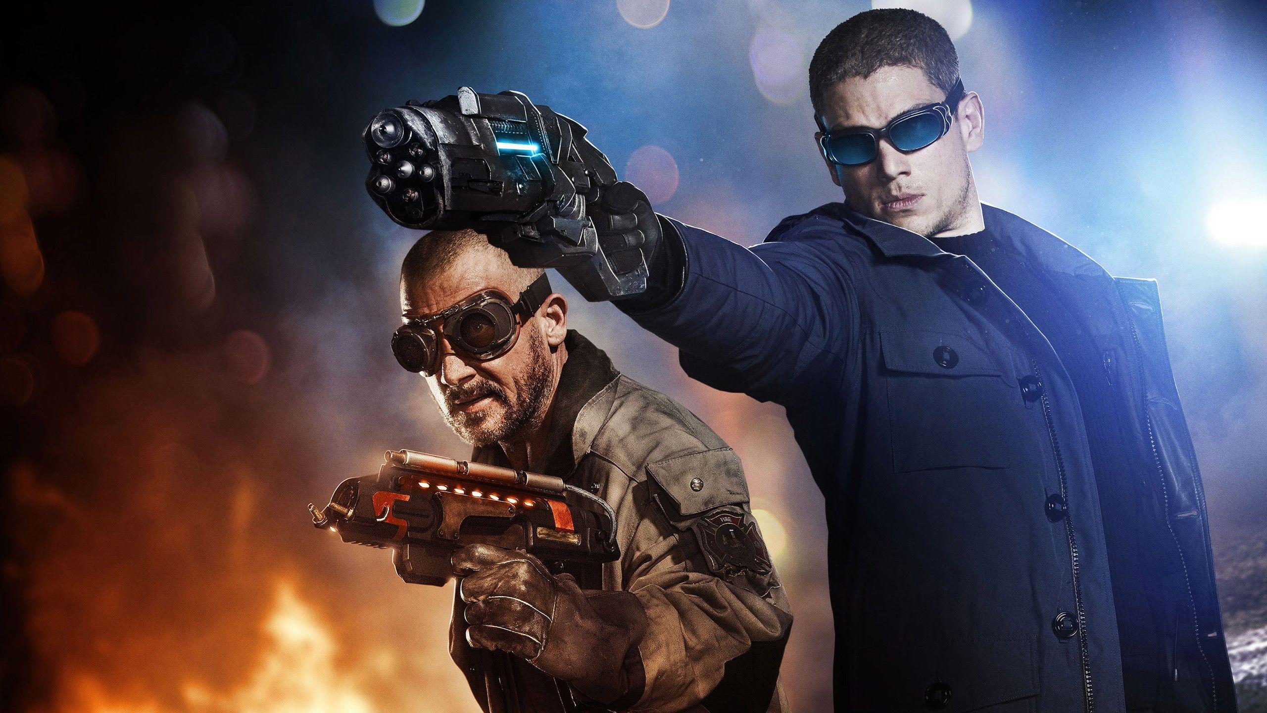 2560x1440 Prison Break And Dc Legends Of Tomorrow Wallpaper