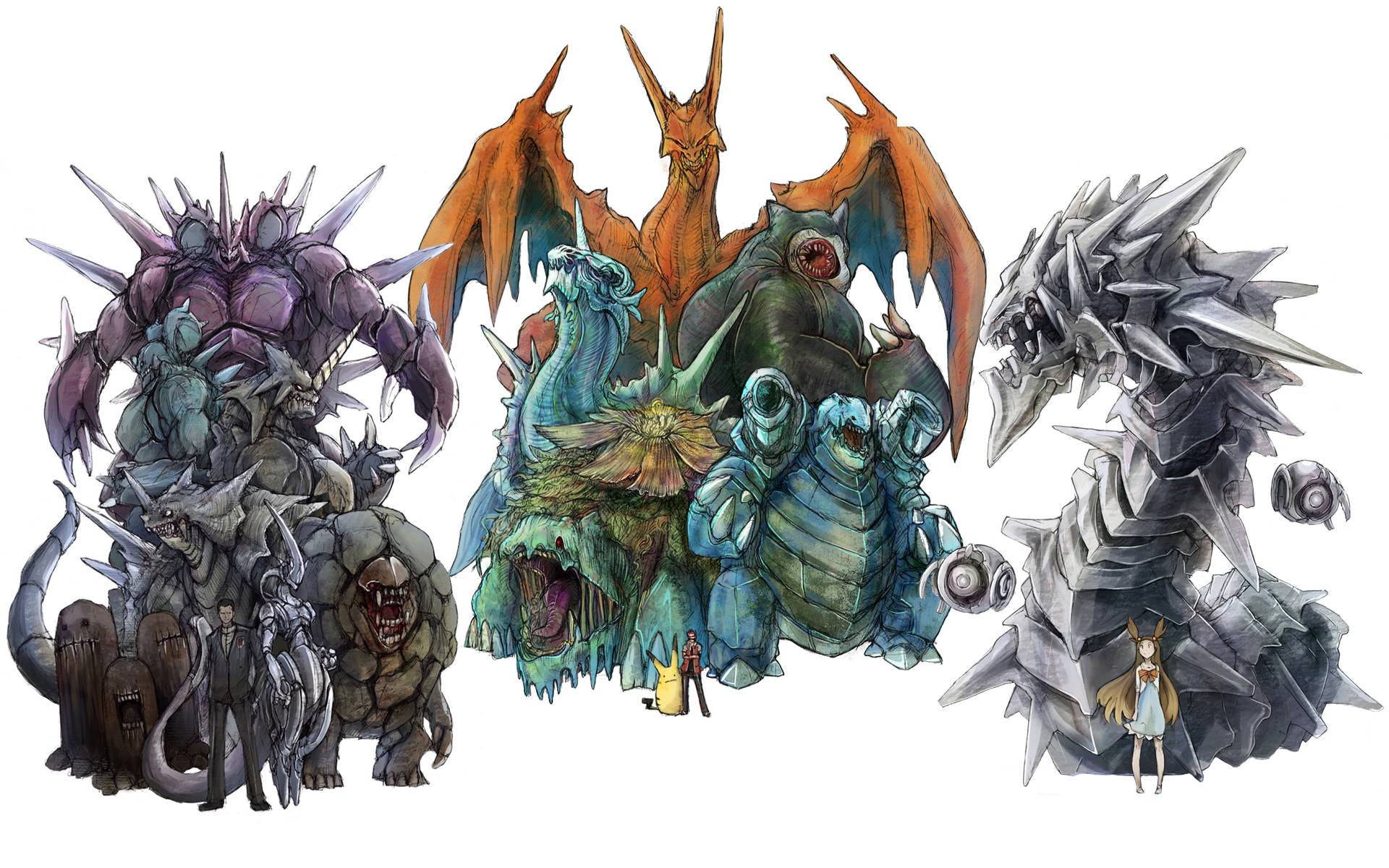 1920x1200 Original Pokemon Wallpaper