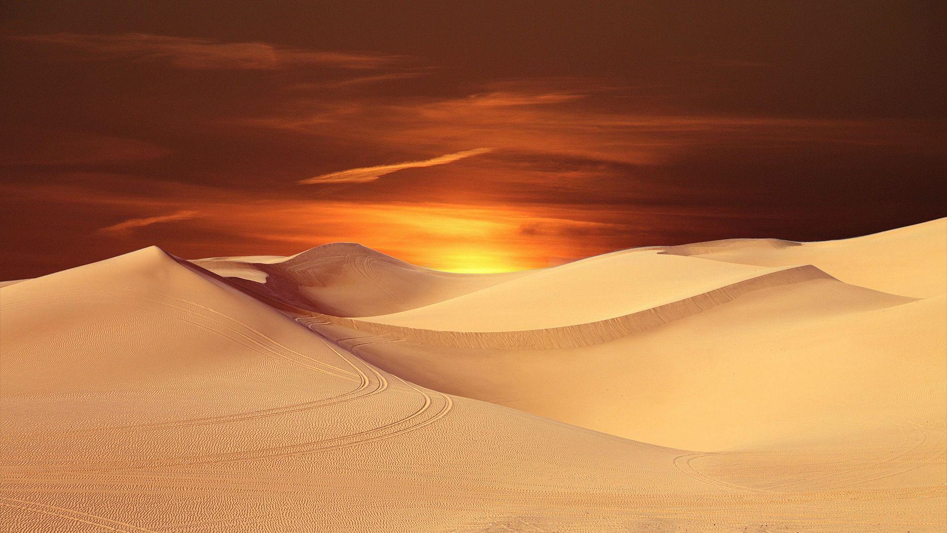 1920x1080 Desert Sand Wallpaper