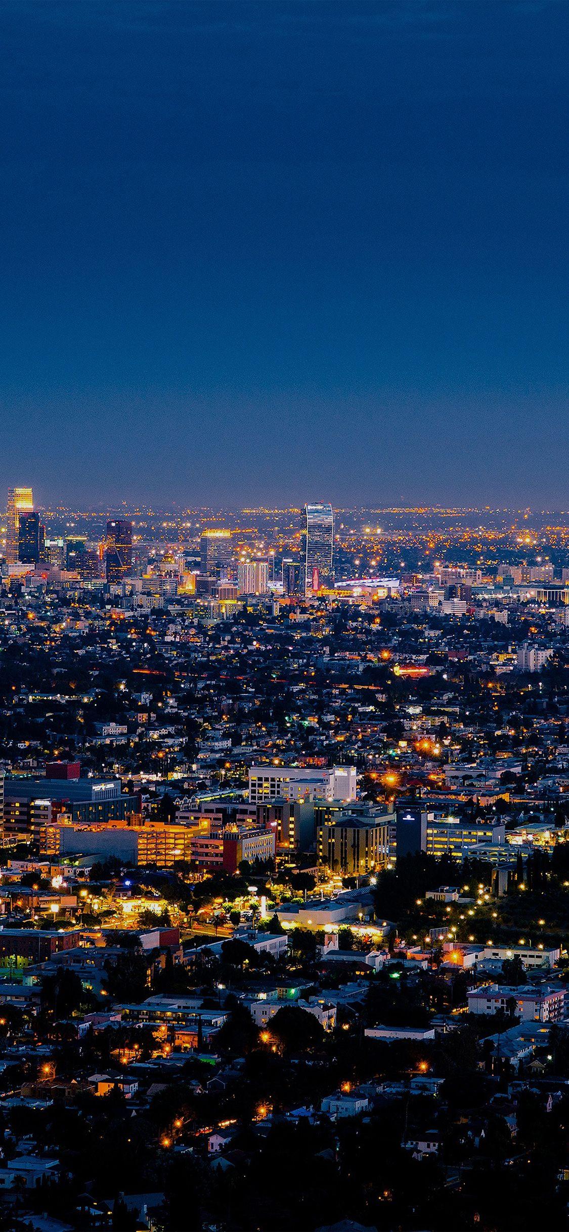 1125x2436 iPhone X X Los Angeles, Download Wallpaper