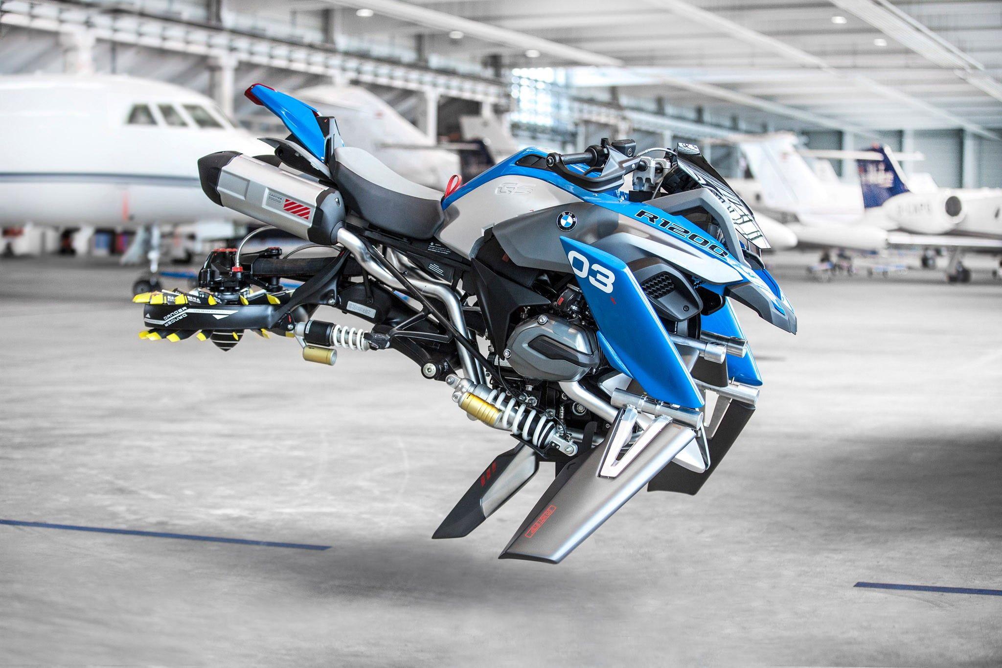 2048x1365 Blue and grey 03 drone, BMW, motorcycle, futuristic, concept cars