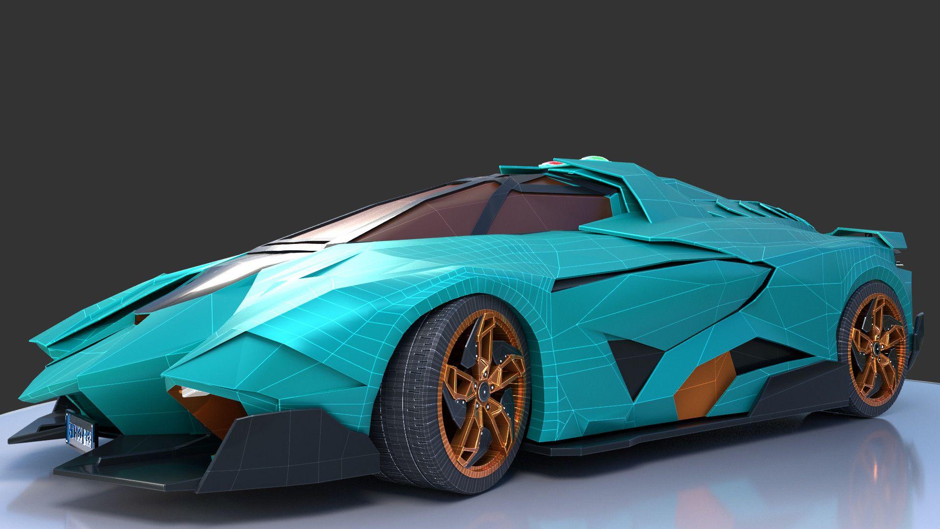 Lamborghini Egoista 3D Wallpapers - Top Free Lamborghini Egoista 3D