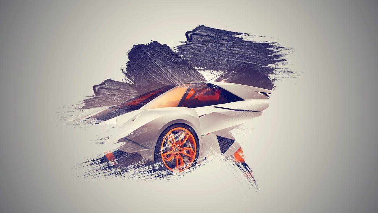 1280x720 Photoshop cc Tutorial: How to make brush effect wallpaper