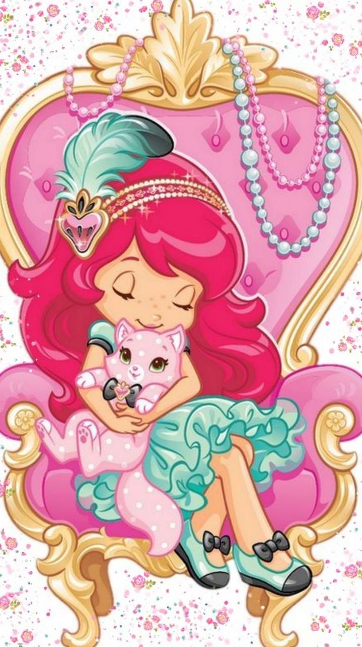 717x1280 Strawberry shortcake wallpaper