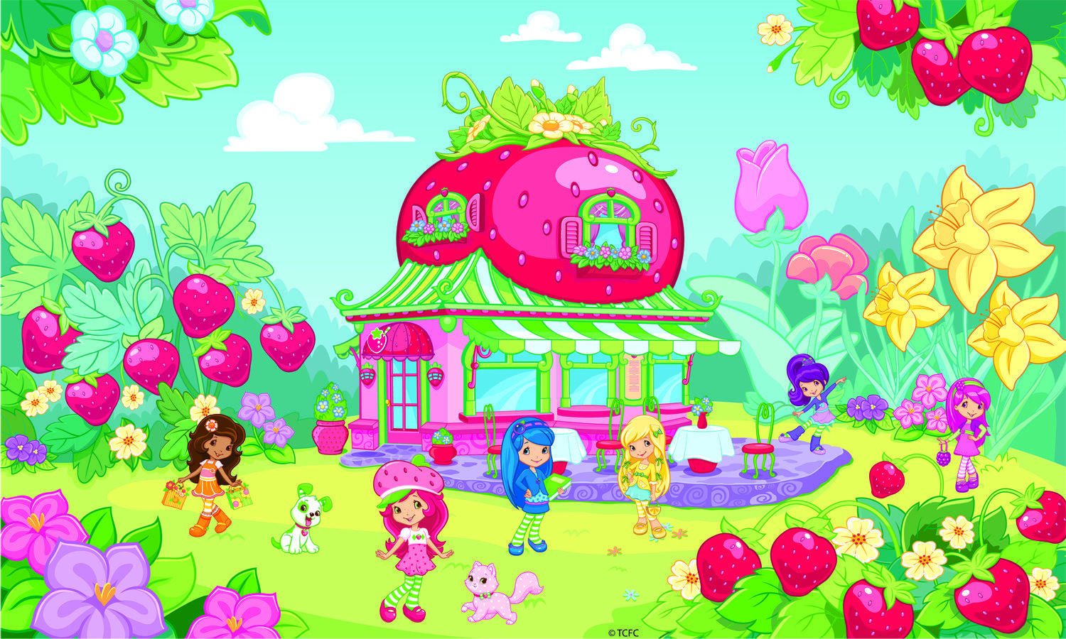 Strawberry Shortcake Desktop Wallpapers Top Free Strawberry Shortcake — free download