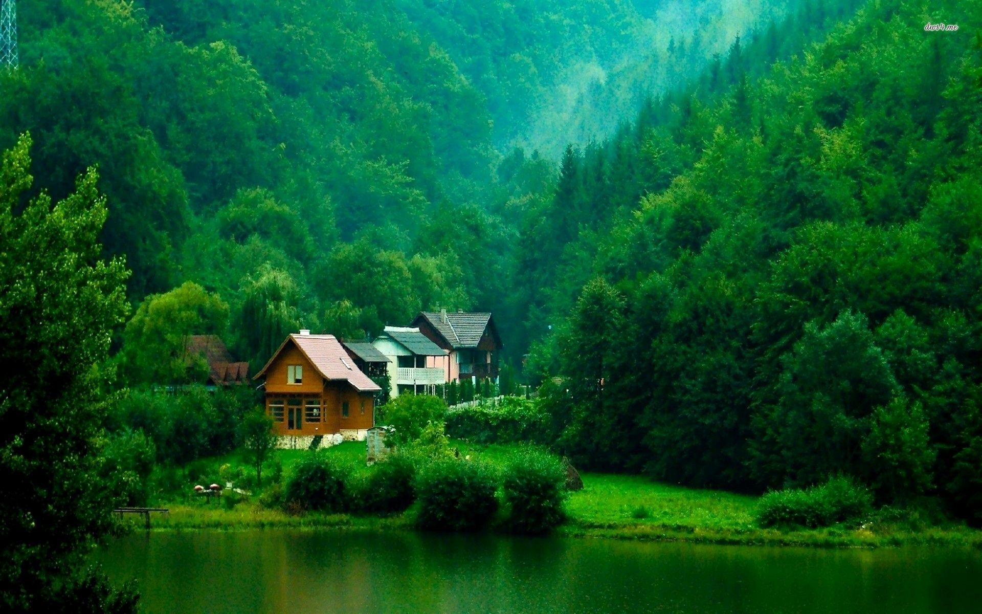 1920x1200 Cabin Wallpaper Unique Mountain Cabin Wallpaper for Desktop