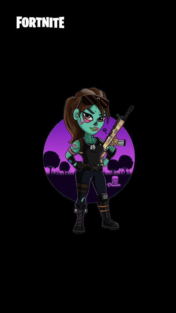 720x1280 Chica zombie. Zombie wallpaper, Best gaming wallpaper, Gaming
