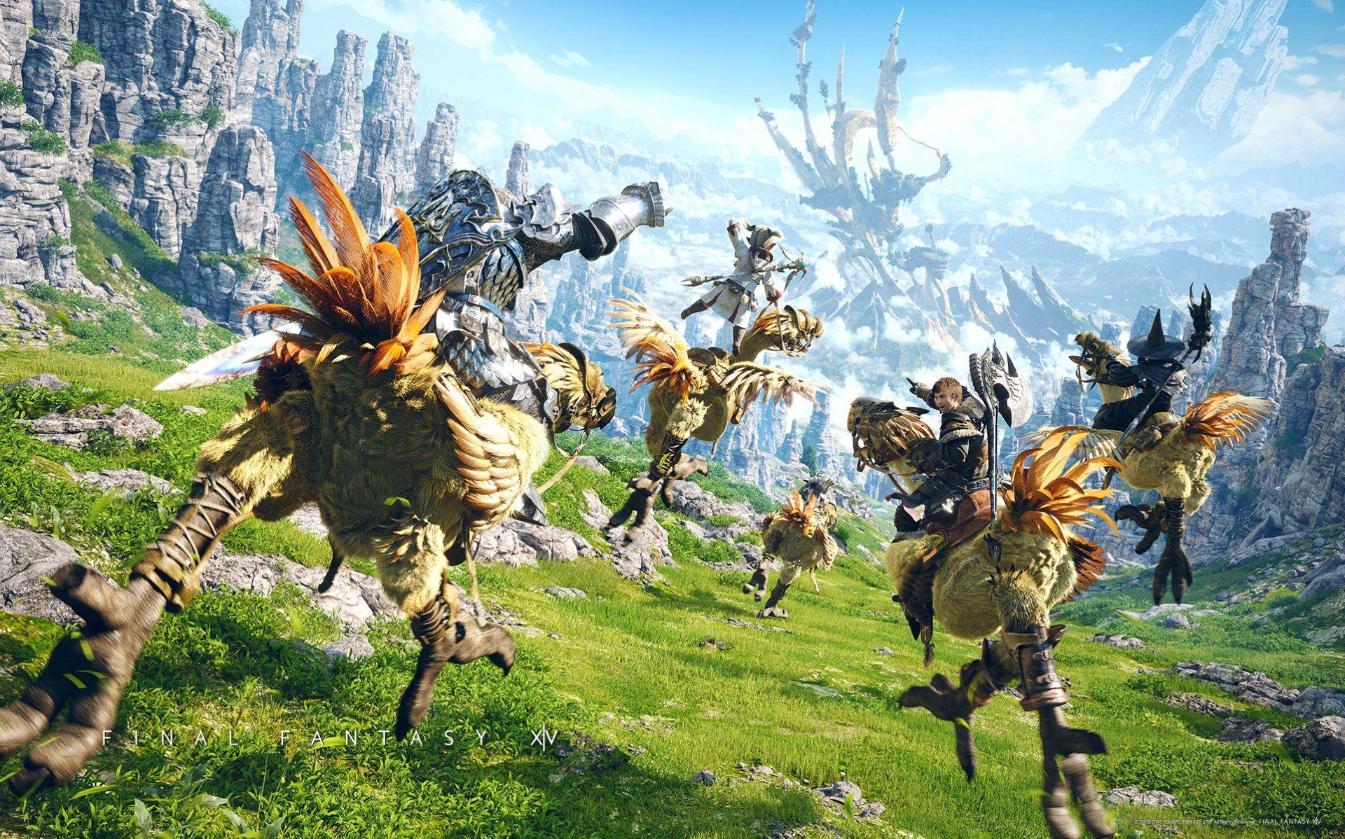 1920x1198 Chocobo (Final Fantasy) HD Wallpaper