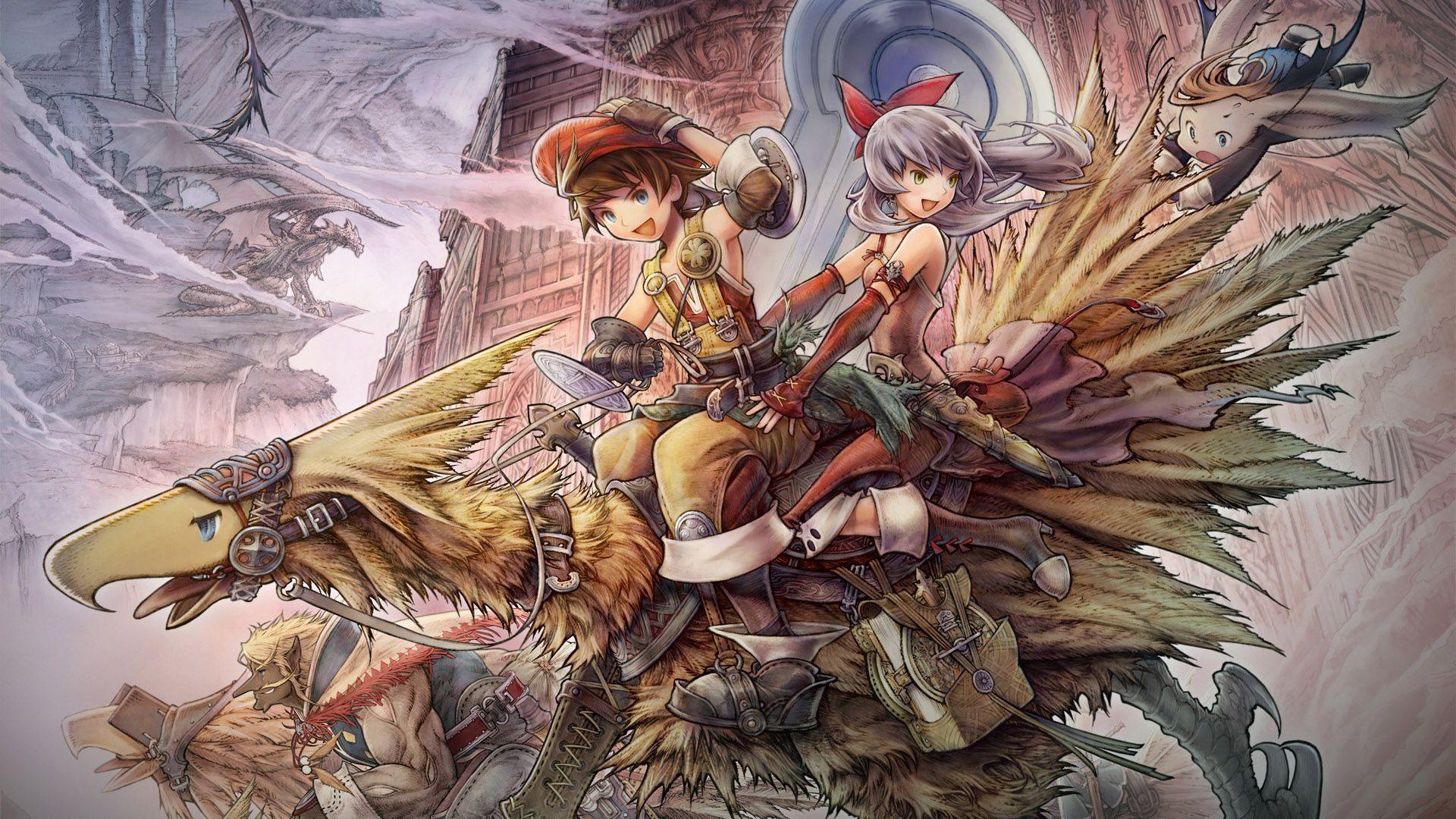 1920x1080 Final Fantasy Chocobo Wallpaper