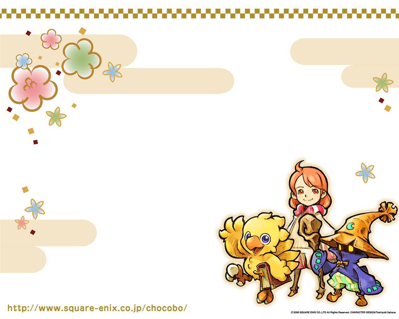 1280x1024 Final Fantasy Fables: Chocobo Tales Wallpaper Final Fantasy