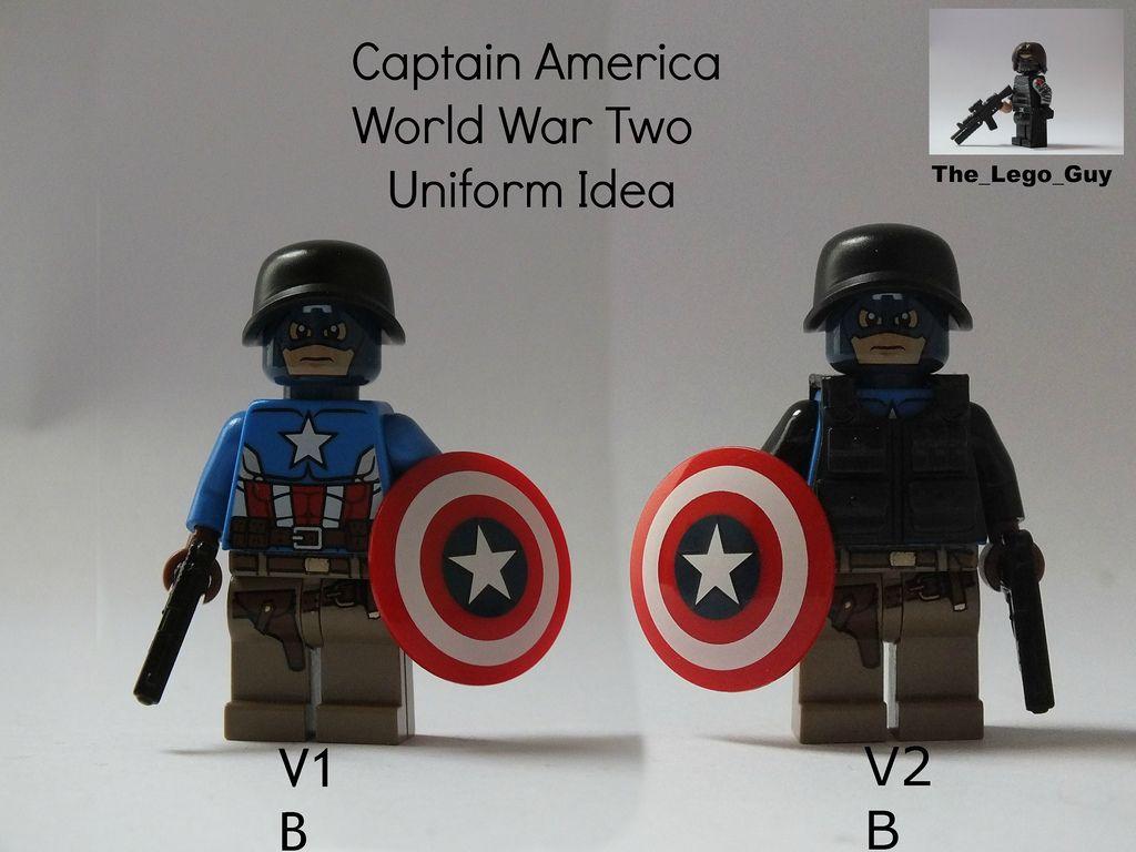 1024x768 Lego Captain America World War II Suit Idea. Yes another