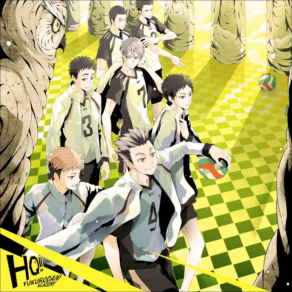 1000x1000 Fukurodani Academy!! Anime Image Board