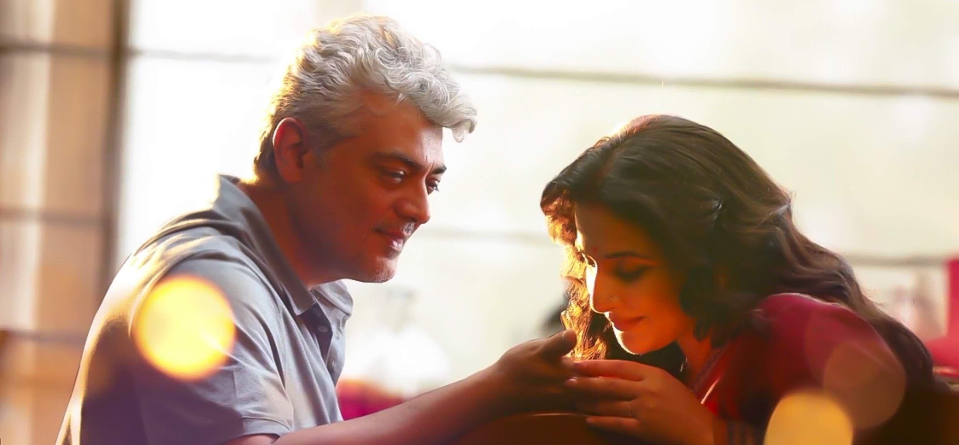 3264x1514 Agalaathey: Brand new HD stills of Thala Ajith and Vidya Balan