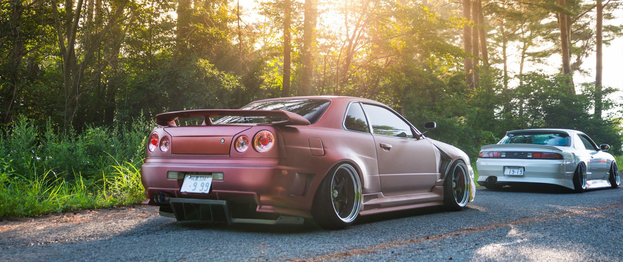 2560x1080 ultra wide, Car, Nissan Skyline GT R Wallpaper HD / Desktop