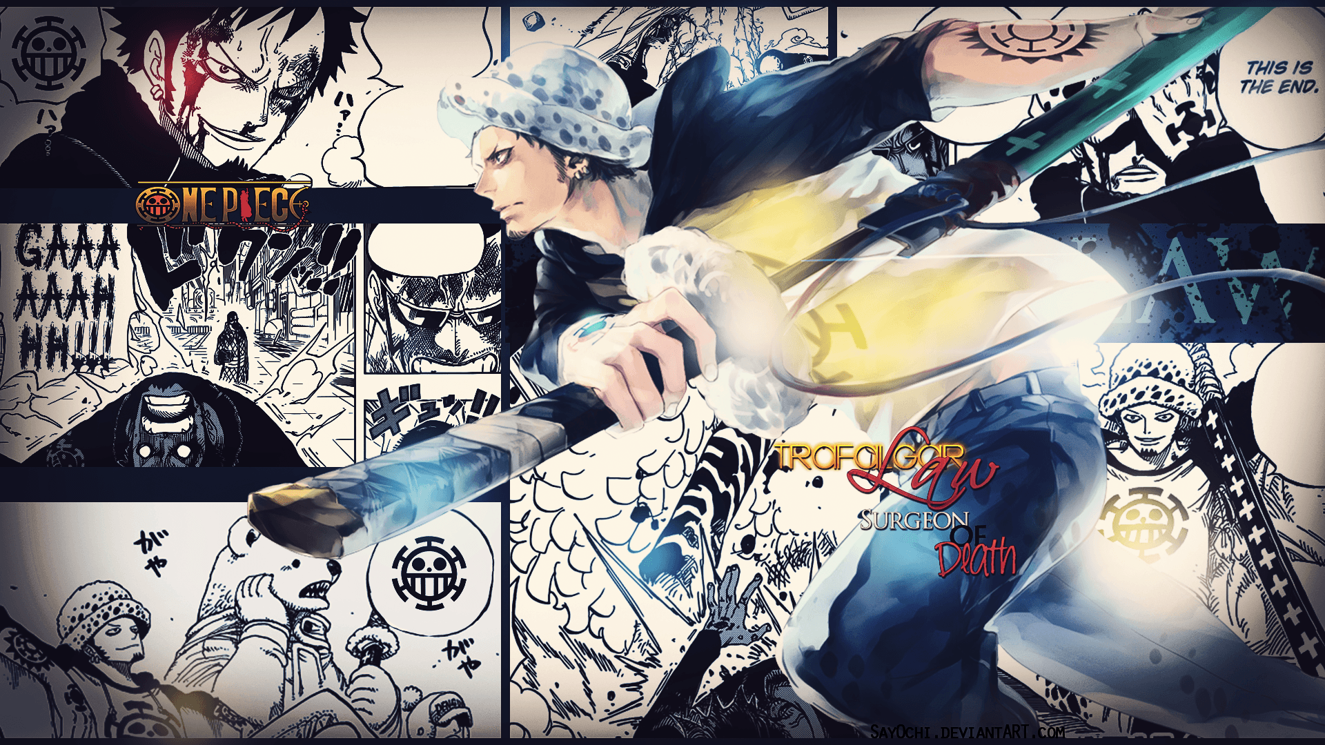 Trafalgar Law Wallpaper by Chrisru on DeviantArt