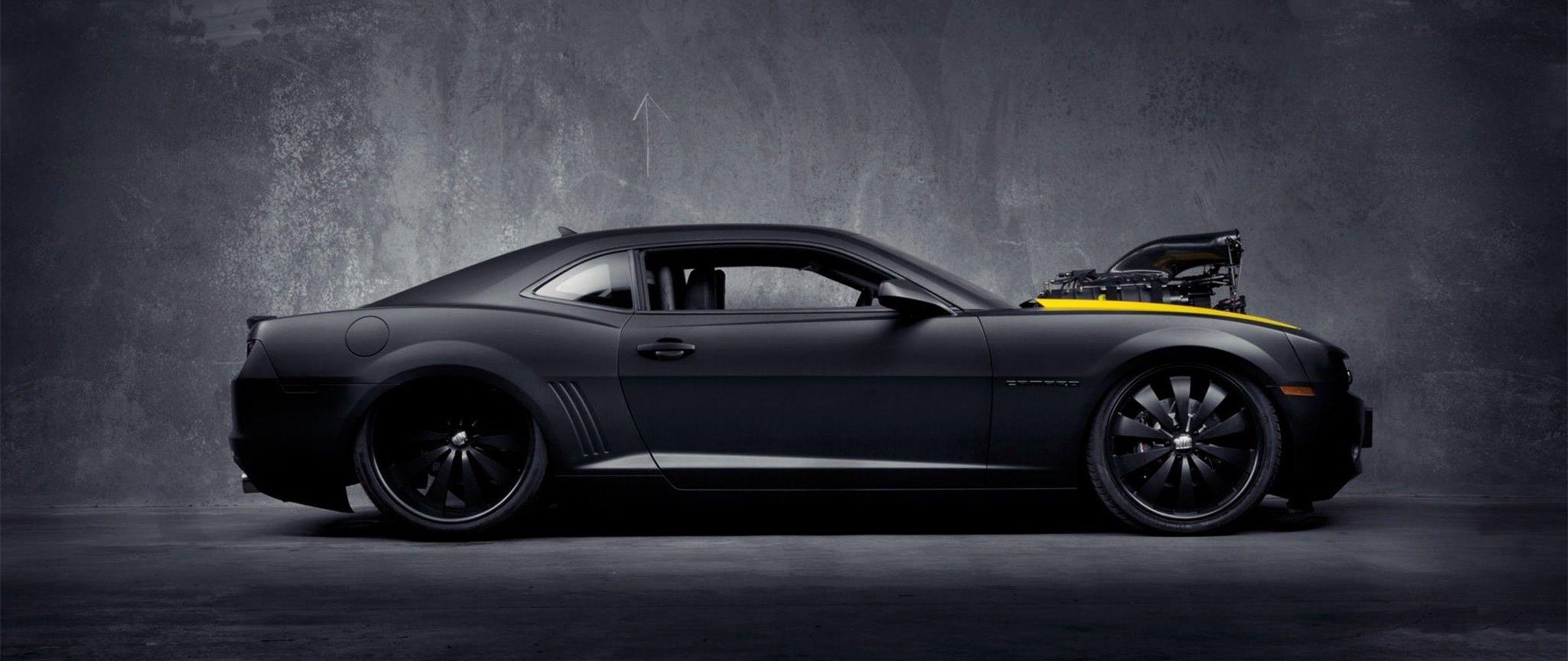 2560x1080 ultra wide, Car, Chevrolet Camaro Bumblebee Wallpaper HD