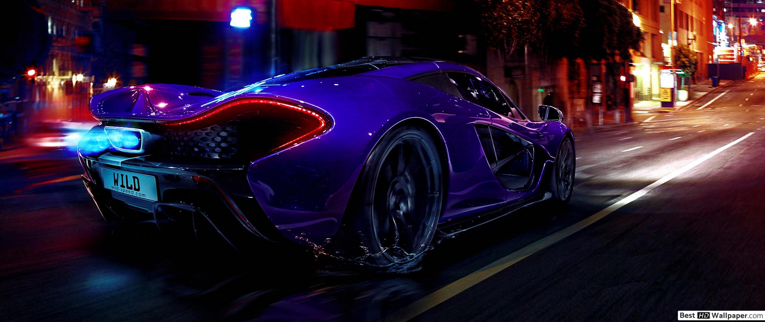 2560x1080 McLaren P1 Car HD wallpaper download