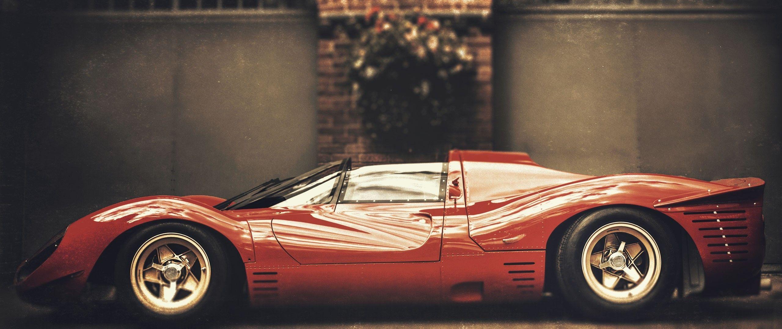 2560x1080 Vintage Car Wallpaper