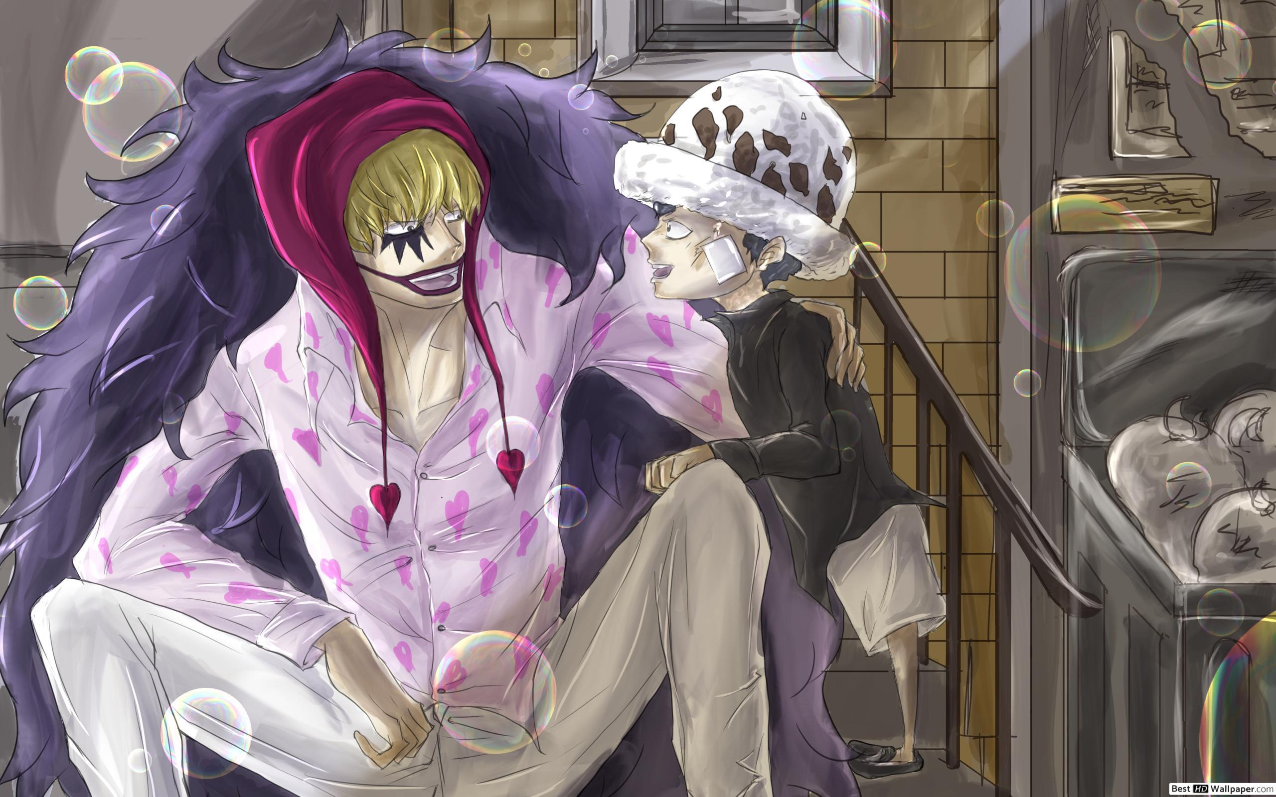 2560x1600 One Piece Rosinante & Trafalgar Law HD wallpaper download