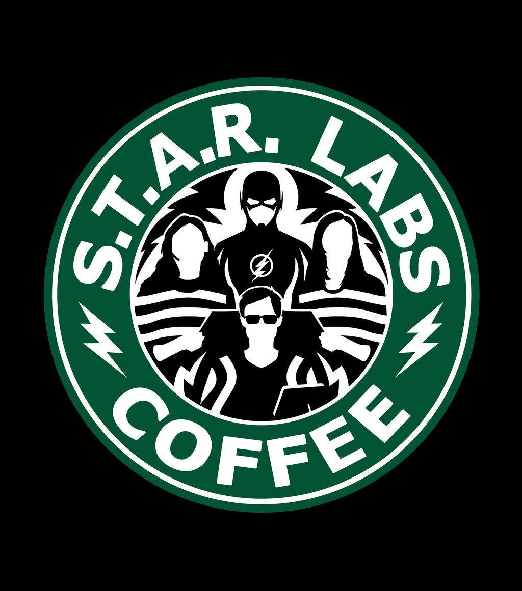 1024x1161 S.T.A.R. Labs Coffee By Liu Psypher. Flash Funny