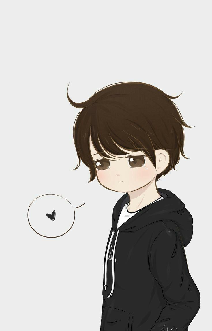 735x1144 Chibi Boy Anime Wallpaper