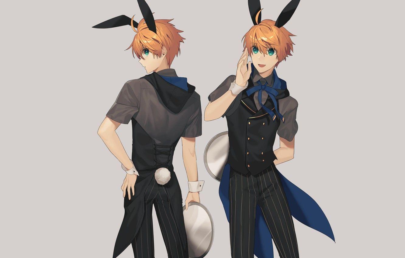1332x850 Wallpaper Fanart From Pixiv, Guy, Rabbit, Fate Grand Order, Pixiv