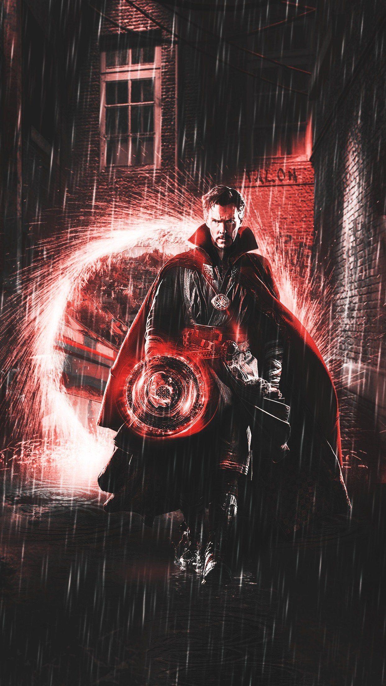 1242x2208 No Spoilers) (OC) I made a Doctor Strange mobile wallpaper