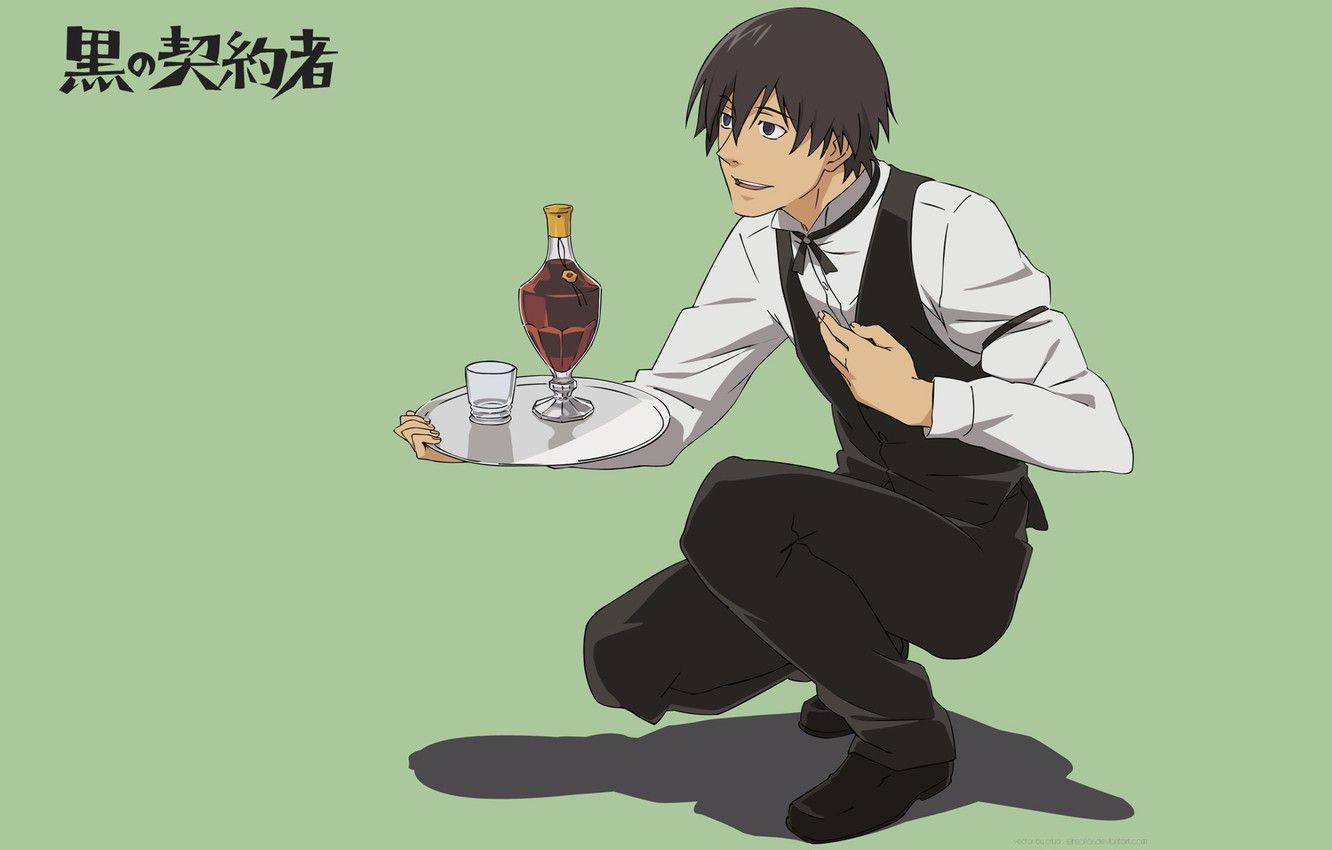 1332x850 Wallpaper Anime, the waiter, Darker than black, Darker than Black