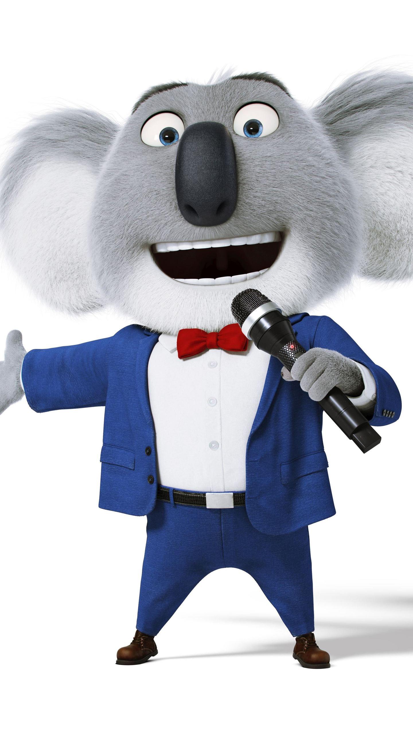 1440x2560 Buster Moon Sing Movie Samsung Galaxy S S7 , Google
