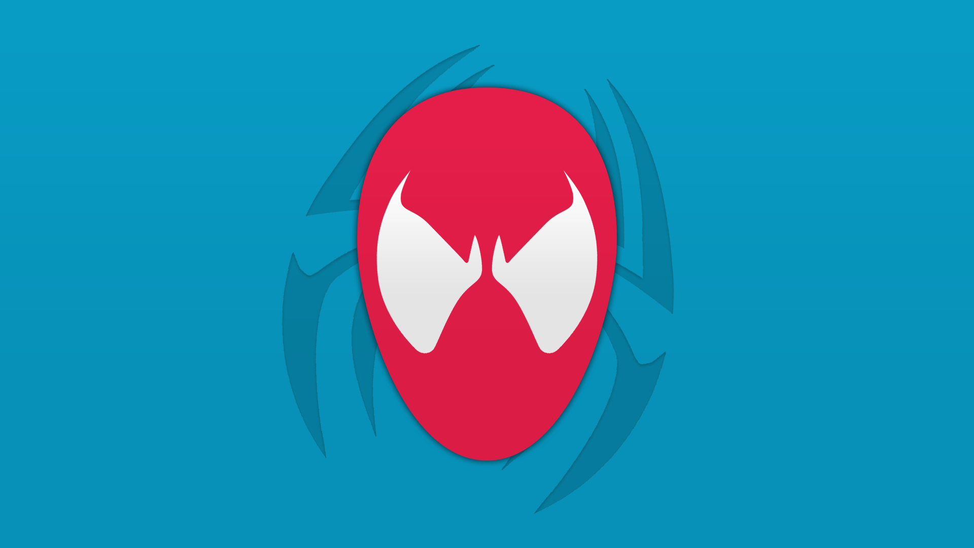 1920x1080 So I Made This Minimalistic Scarlet Spider Wallpaper <3