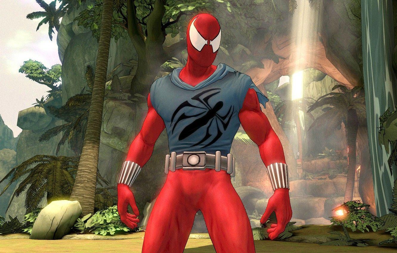 1332x850 Wallpaper Spiderman, Spider Man, Scarlet Spider, Shattered