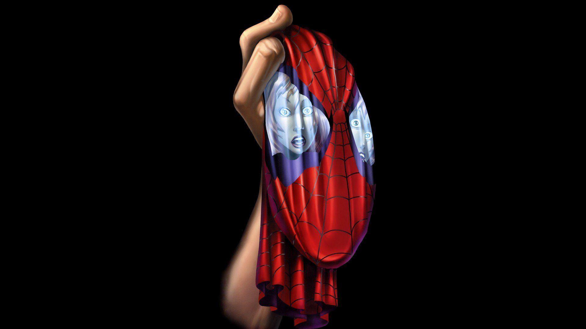 1920x1080 comics, Spider man, Masks, Ultimate, Spider man Wallpaper HD