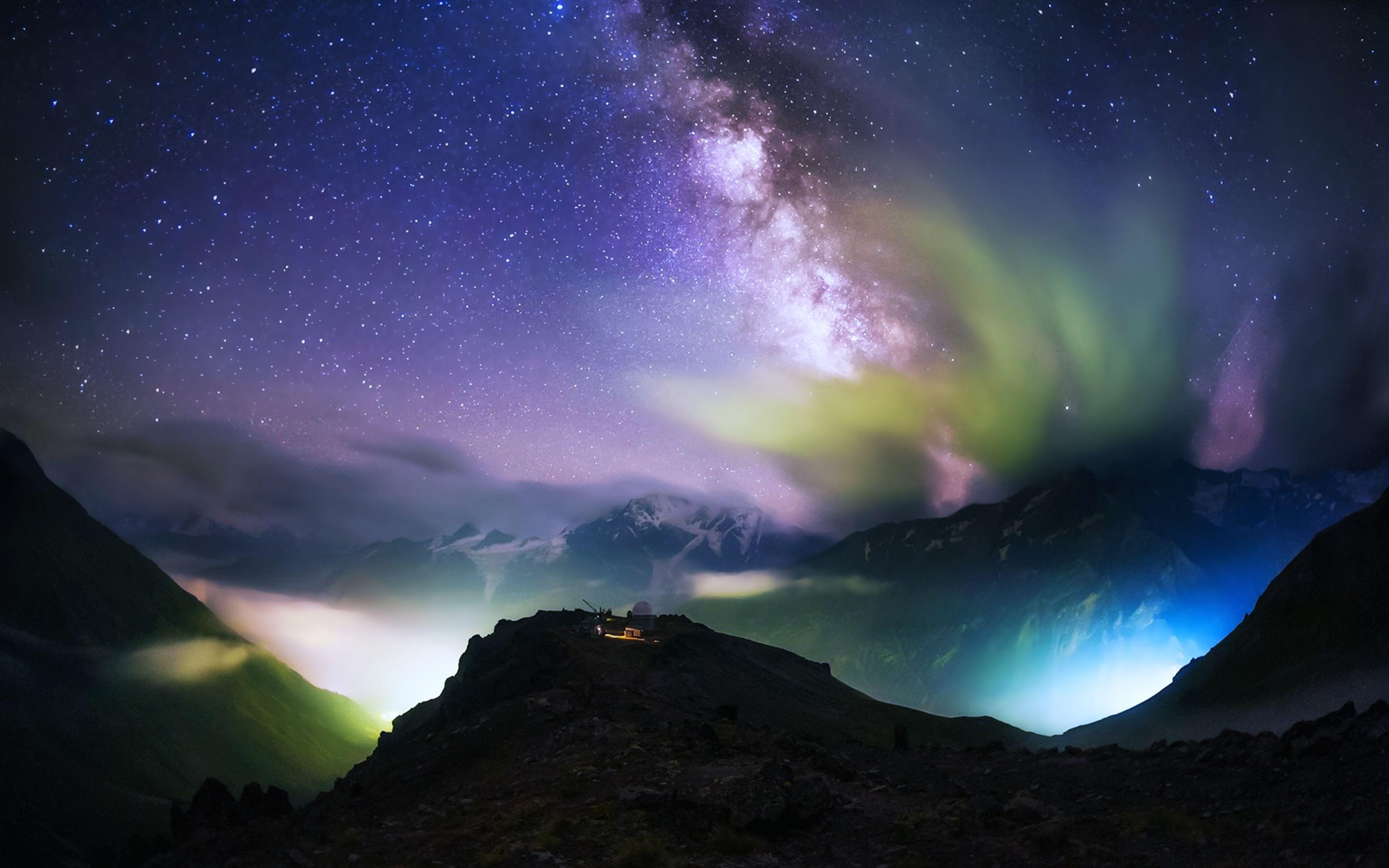 3840x2400 Milky Way 4K UHD 16:10 3840x2400 Wallpaper