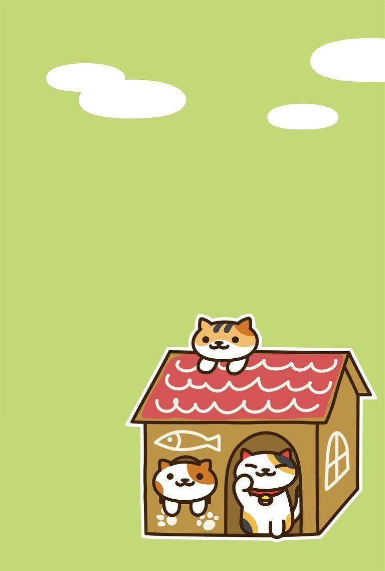 768x1138 NEW Neko Atsume Wallpaper (Watermark Free)