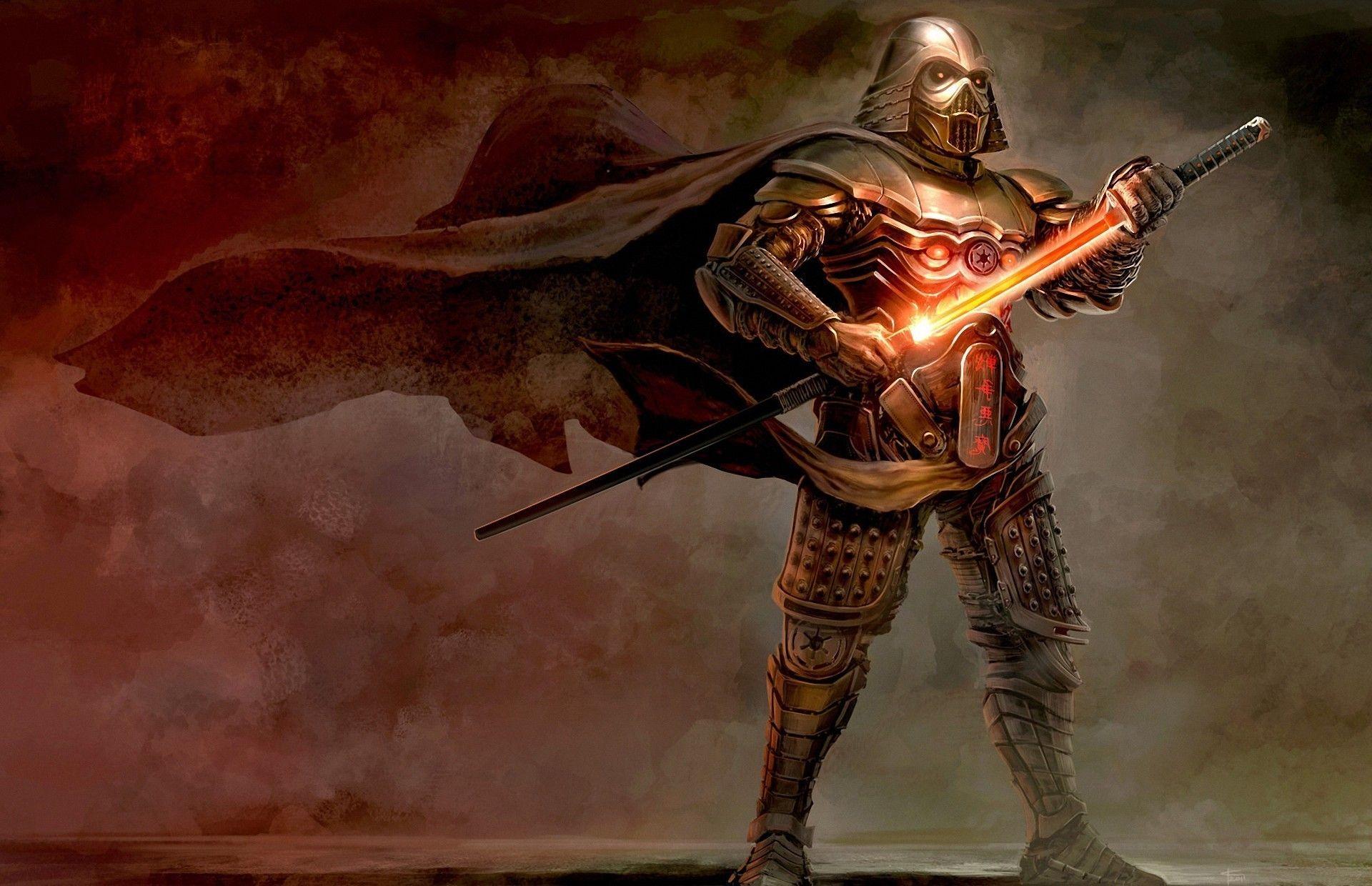 1920x1240 samurai, artwork, Star Wars, concept art, sword, fantasy art